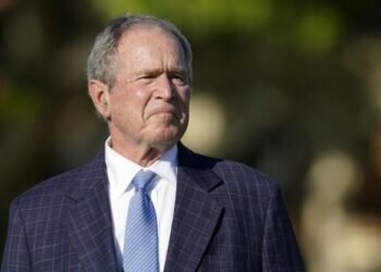 former US President George W Bush