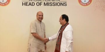 Lankan envoy in India meets BJP National President