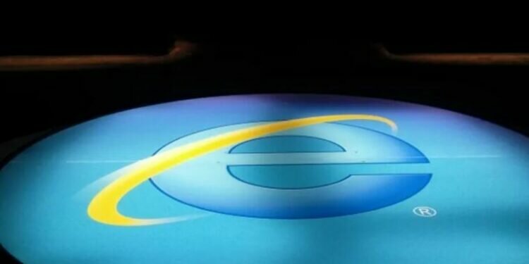 Microsoft's Internet Explorer was first included with a Windows 95 upgrade pack. Image credits - Ina Fried/CNET