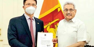 China wants Lanka to distance itself from India and US to merit aid