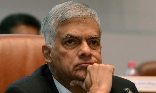 Ranil-Wickremesinghe Sri Lankan PM