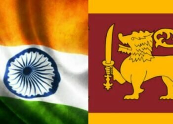 india-srilanka flags