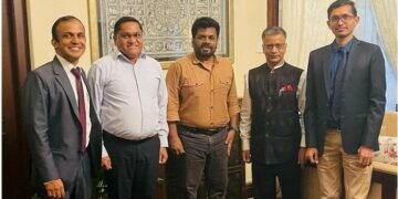 Indian High Commissioner meets JVP leaders