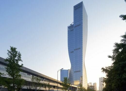 The Dance Of Light tower was designed by architecture firm Aedas. Credit: Arch-Exist