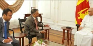 Lankan PM and Indian envoy discuss further investment in multiple sectors