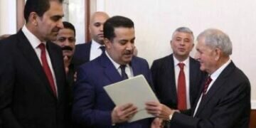 Iraqi Parliament Media Office/Handout via REUTERS