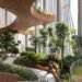 The building's public "Green Oasis" occupies floors 17 through 20. Credit: Courtesy Finbarr Fallon/Bjarke Ingels Group