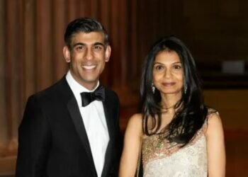 Rishi Sunak and Akshata Murthy