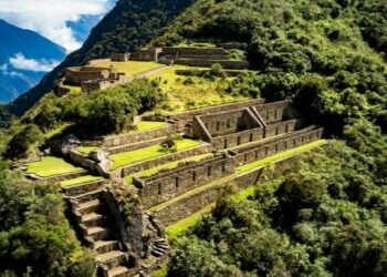 Choquequirao, Peru: These Inca ruins are a less-visited alternative to Machu Picchu. The site is becoming more accessible to visitors and spurring economic development. erick/Adobe Stock
