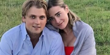 Peter Neal and Naomi Biden in Jackson Hole, Wyoming. Image credits - Courtesy Biden Family / CNN