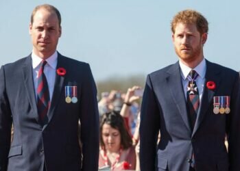 Prince William and Prince Harry arrive at the Canadian National Vimy Memorial in Vimy, France on April 9, 2017.. Image credits - Jack Taylor/Getty Images/File