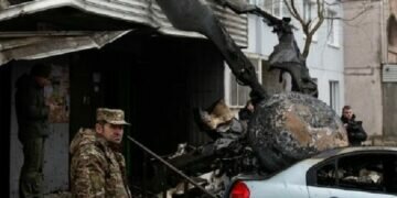 Ukraine Interior Minister killed in helicopter crash
