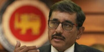 Central Bank chief P. Nandalal Weerasinghe