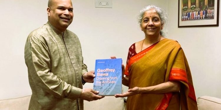 Lankan envoy Moragoda meets Indian Finance Minister Nirmala Seetharaman