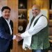 Moragoda meets with Chief Minister Conrad Sangma of Meghalaya State