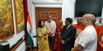 Two Sri Lankan paintings put up at the Indian National Gallery of Modern Art