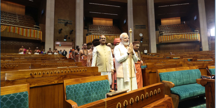 India’s New Parliament House dedicated to the nation by Prime Minister Modi