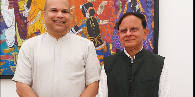 Lankan envoy meets Principal Secretary to the Indian PM