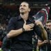 Ibrahimovic and many of his team-mates and the crowd were in tears as he announced his retirement on the pitch
