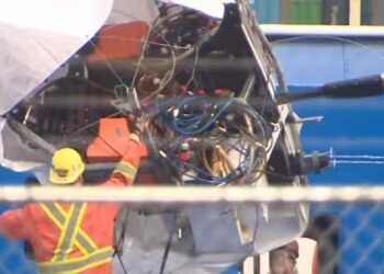 First footage of Titan sub as it is brought ashore