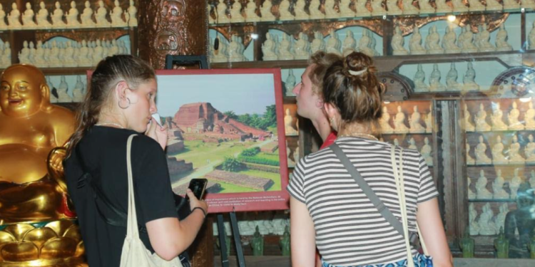 India’s rich Buddhist Heritage showcased at the sacred Gangaramaya Temple on Esala Poya