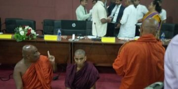 Eastern Province Governor Senthil Thondaman won’t budge despite threats from monks