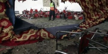 IS claims responsibility for suicide bombing at political rally in Pakistan