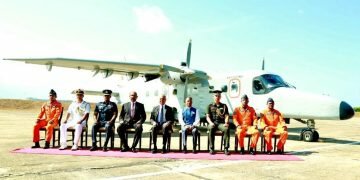 India hands over Dornier aircraft to the Sri Lankan Air Force