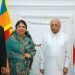Bangladesh Speaker Dr. Shirin Sharmin Chaudhury met Prime Minister and Speaker of Sri Lanka