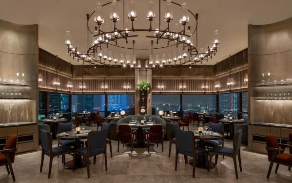 The Upper House (Hong Kong): This beloved Hong Kong classic sits above Admiralty's Pacific Place and features 117 luxuriously-designed rooms. Courtesy Upper House Hong Kong