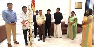 Onam Sadhya at the Sri Lankan Consulate General in Mumbai