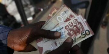 Inflation in Ghana is still running at more than 40%. Image credits: Getty Images