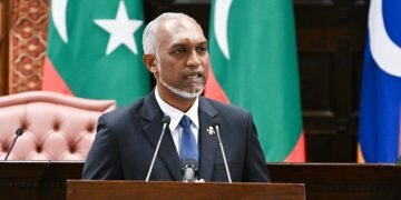 Muizzu breathes fire – tells parliament he will beef up defences on land, sea and air