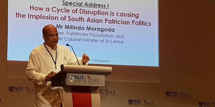 Milinda Moragoda designated as Honorary Senior Fellow of National University of Singapore’s ISAS