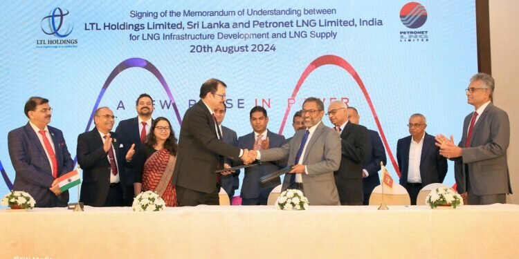 Petronet LNG and LTL Holdings sign MoU for LNG infrastructure and supply